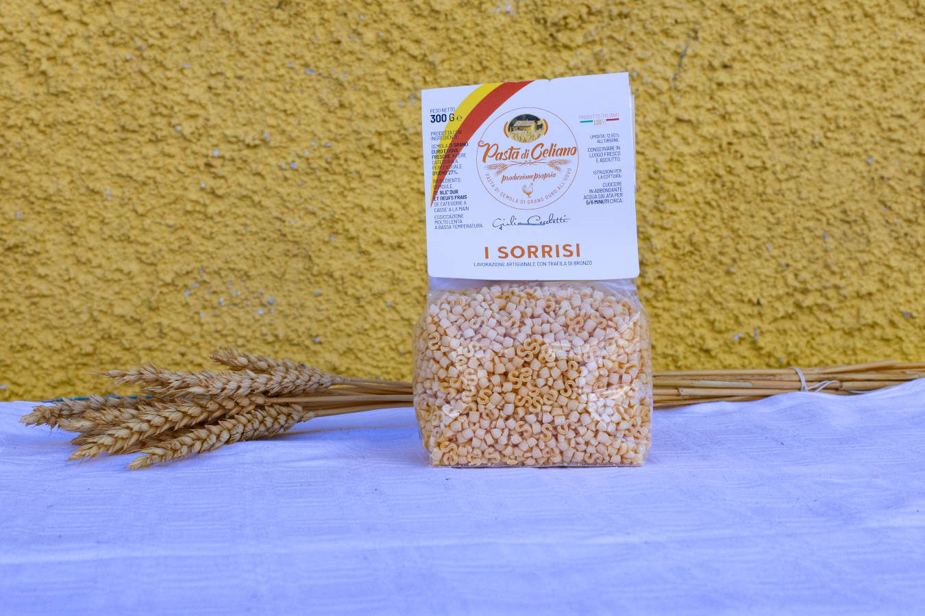 Pasta di Celiano sorrisi